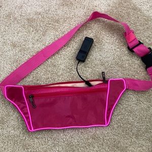 Pink Light up Fanny Pack